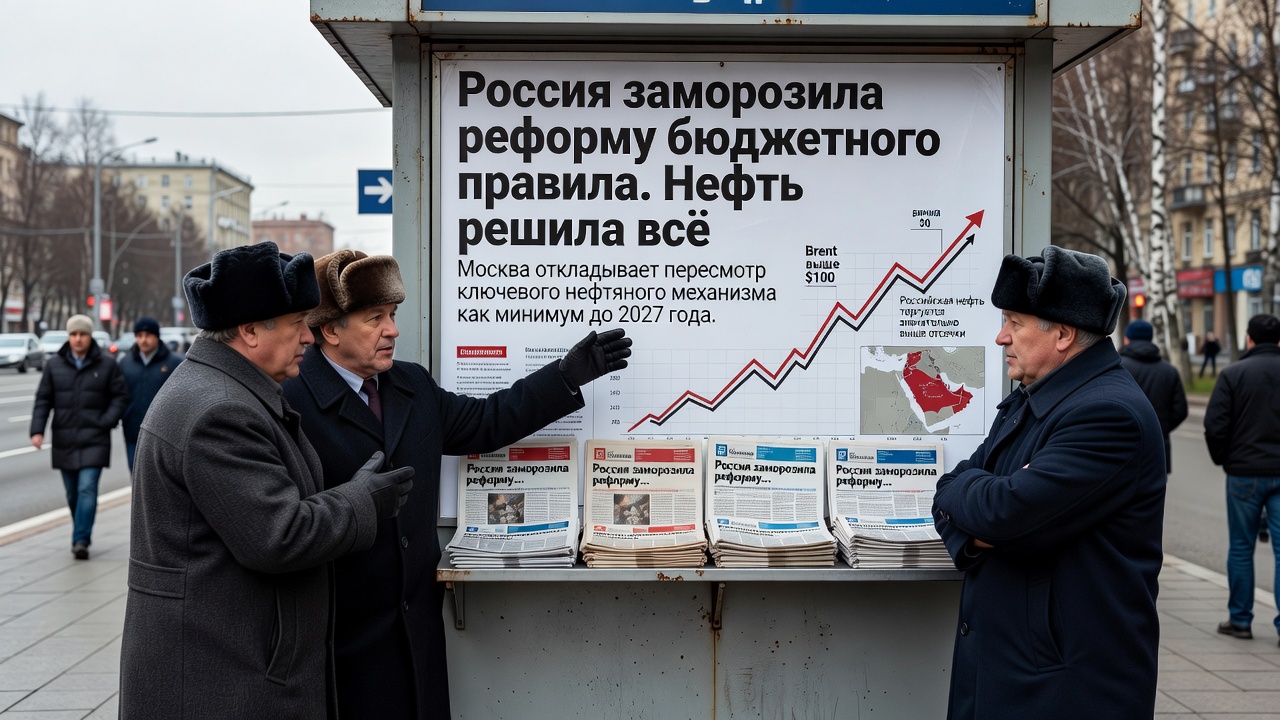 Россия заморозила реформу бюджетного правила. Нефть решила всё