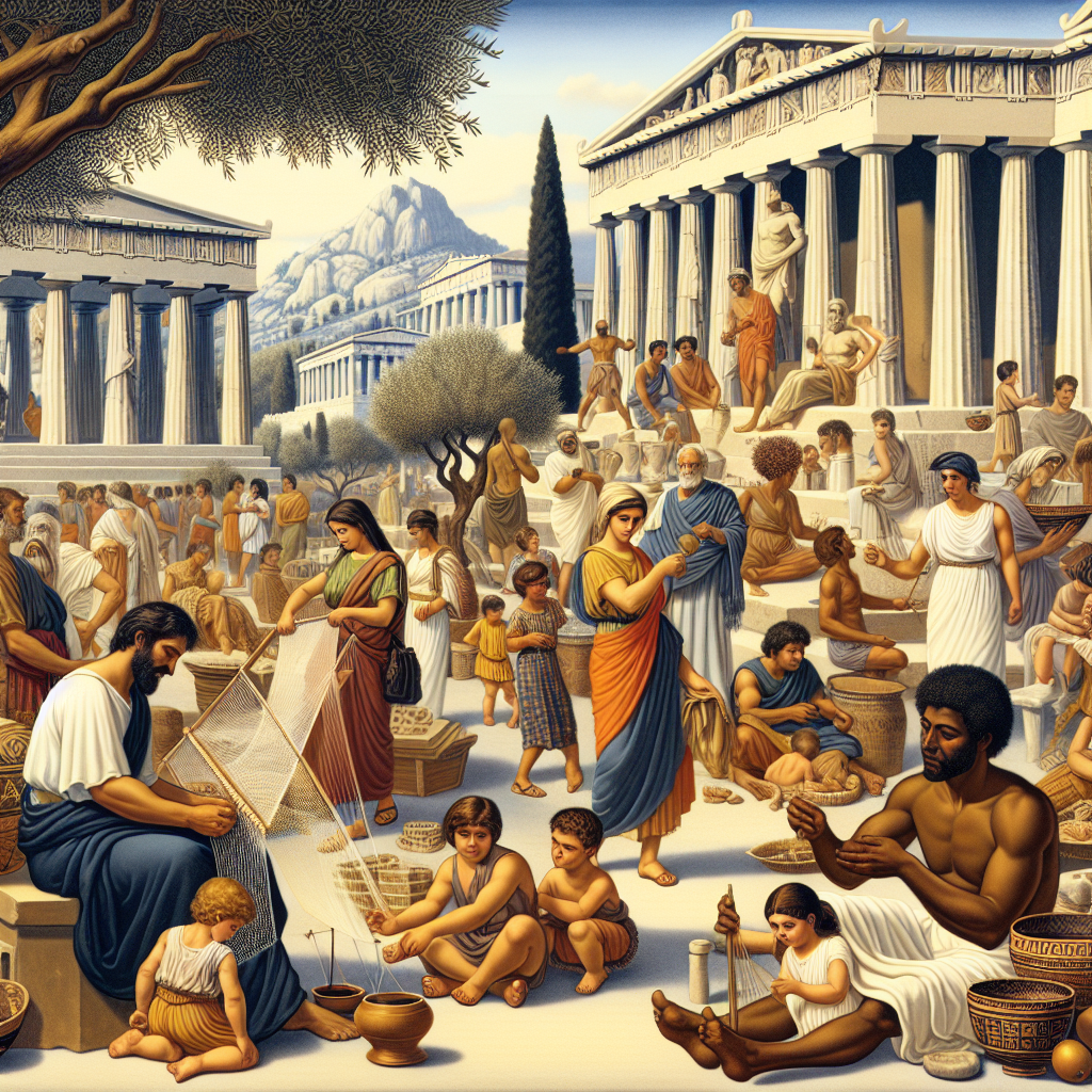 Занятия древних греков