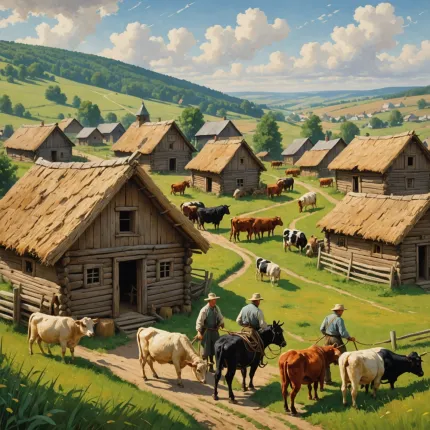 Крестьянская община в России XIX века: исторический взгляд на уникальный институт